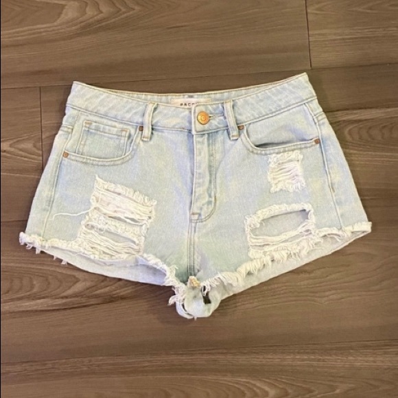 PacSun Pants - Pacsun High Rise Festival Short jean shorts sz 24
